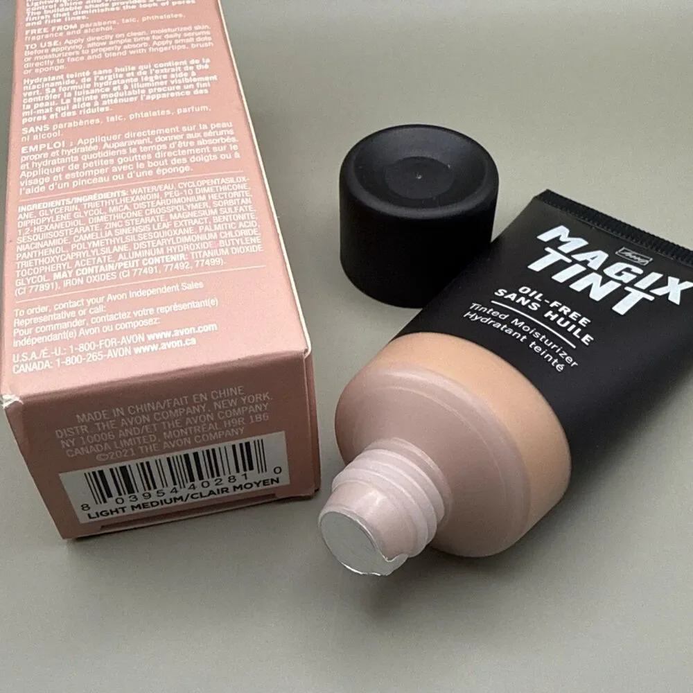 Magix Tint Oil Free Tinted Moisturizer Sans Huile New in box Hydrant Facewear
